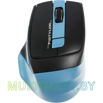 Комплект клавиатура + мышь A4Tech Fstyler FG1035 (черный/синий) картинка 13